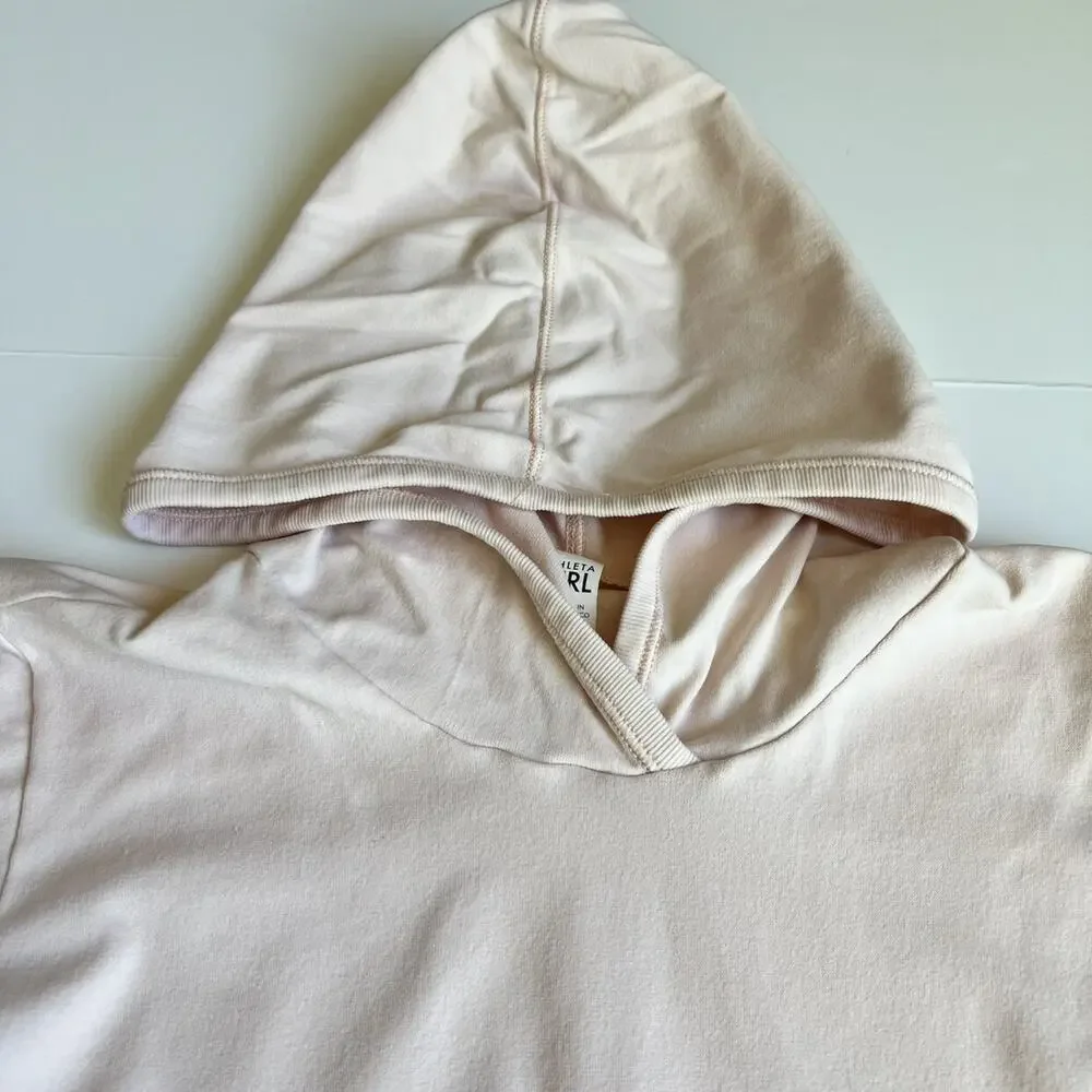 Athleta Girl Pink Hoodie XL/14 - Picture 5 of 8
